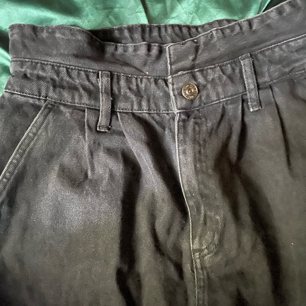 black washed out denim jeans BDG